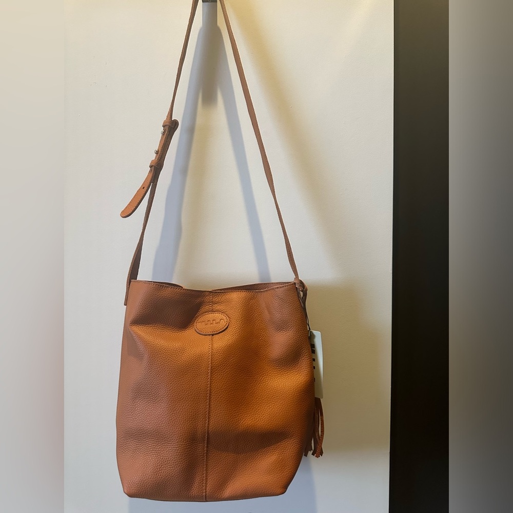 M.I.L.A. Joanie Crossbody Bag | Cognac NWT - Picture 3 of 6
